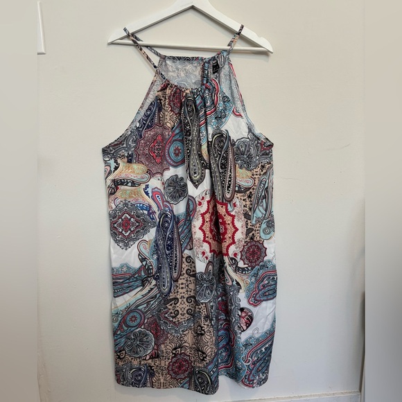 SHEIN Dresses & Skirts - **FREE WHEN ADDED TO BUNDLE** SHEIN Colorful Paisley Halter Dress